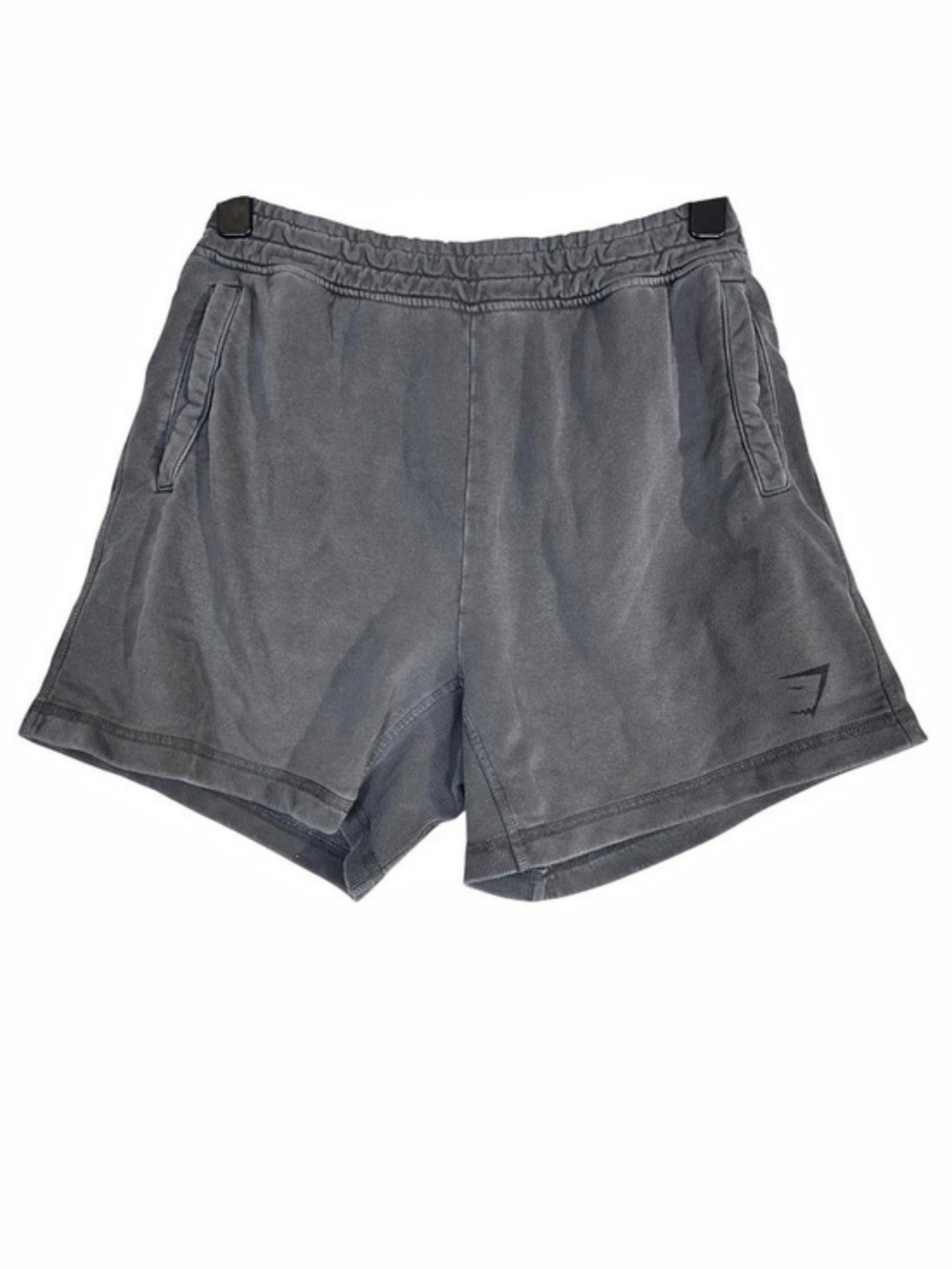 GYMSHARK Power Washed 5" Shorts Gray Size Large